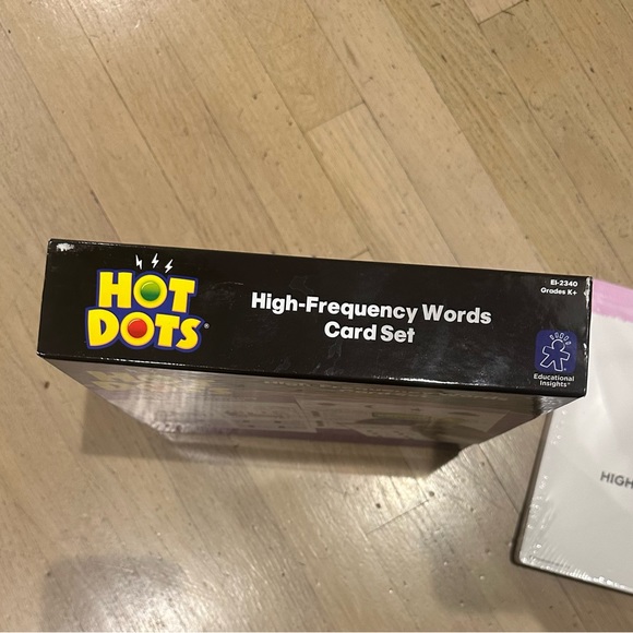 Educational Insights Hot Dots High-Frequency Words Card Set NWT - Picture 7 of 8